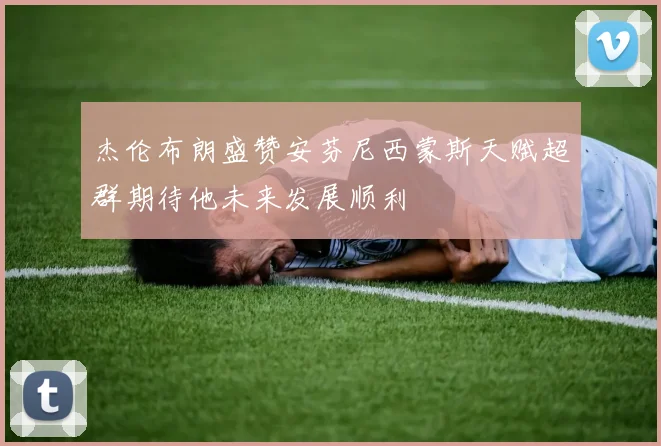 杰伦布朗盛赞安芬尼西蒙斯天赋超群期待他未来发展顺利